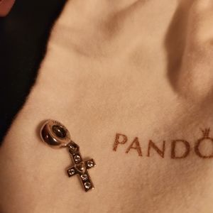 Authentic Pandora Cross Charm